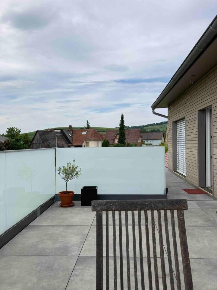 Neues Penthouse-Loft Mit Konuskarte Fuer Gratis Oepnv Apartment Ehrenkirchen Exterior foto